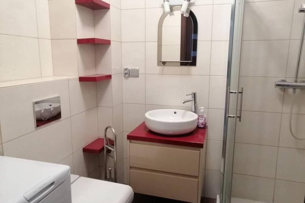 Komfortowy Apartament Dla Turystow I Pracownikow Gdańsk Exteriör bild